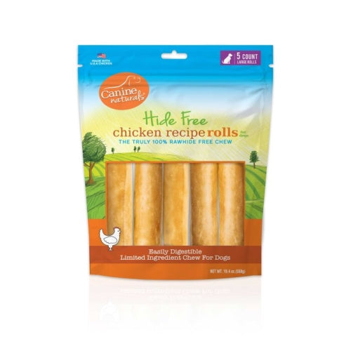 Canine Naturals Chicken Chew- 7  Roll 19.4 Oz by Canine Naturals Hot on Sale